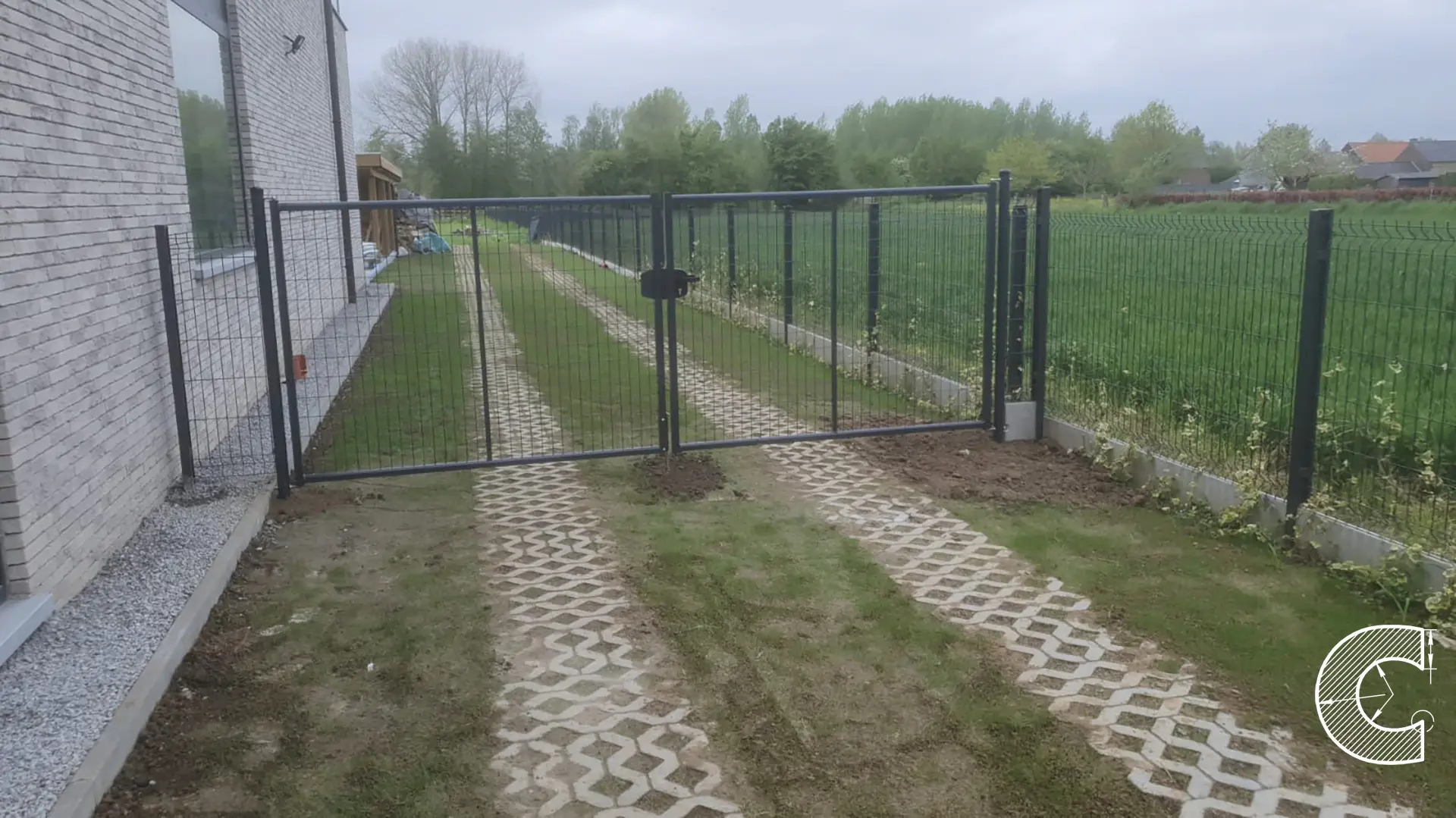 pose de portails en belgique par clotures moins cheres