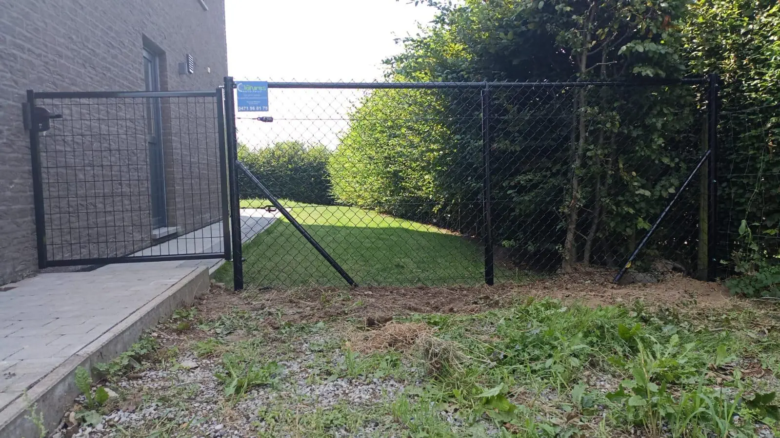 pose de portails en belgique par clotures moins cheres